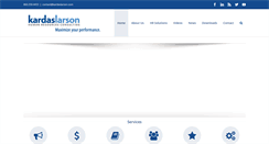 Desktop Screenshot of kardaslarson.com